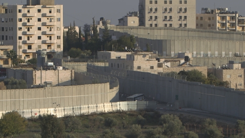 Barrière de séparation israélienne à Jérusalem © ZED : ARTE France