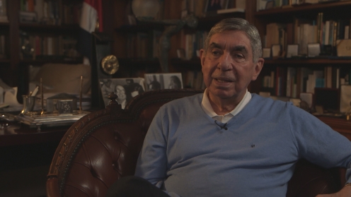 Oscar Arias, Prix Nobel de la Paix et ancien président du Costa Rica © ZED : ARTE France